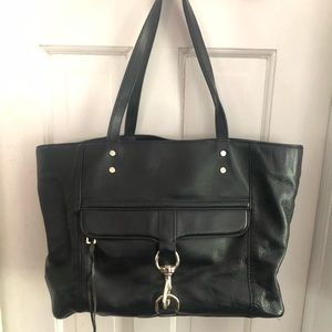 Rebecca Minkoff Black Leather Tote